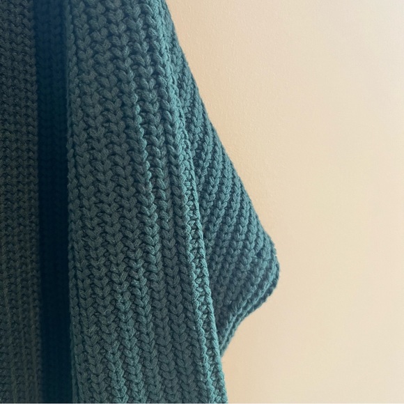 Free People Swim Too Deep Cardi in Deepest Spruce - Picture 8 of 10